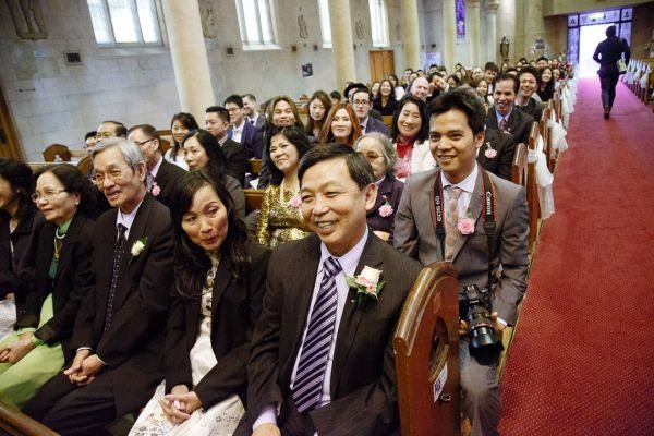 Carlton Gardens wedding, the couple, frame 056