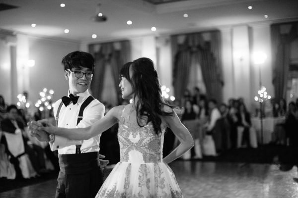Carlton Gardens wedding, the couple, frame 146