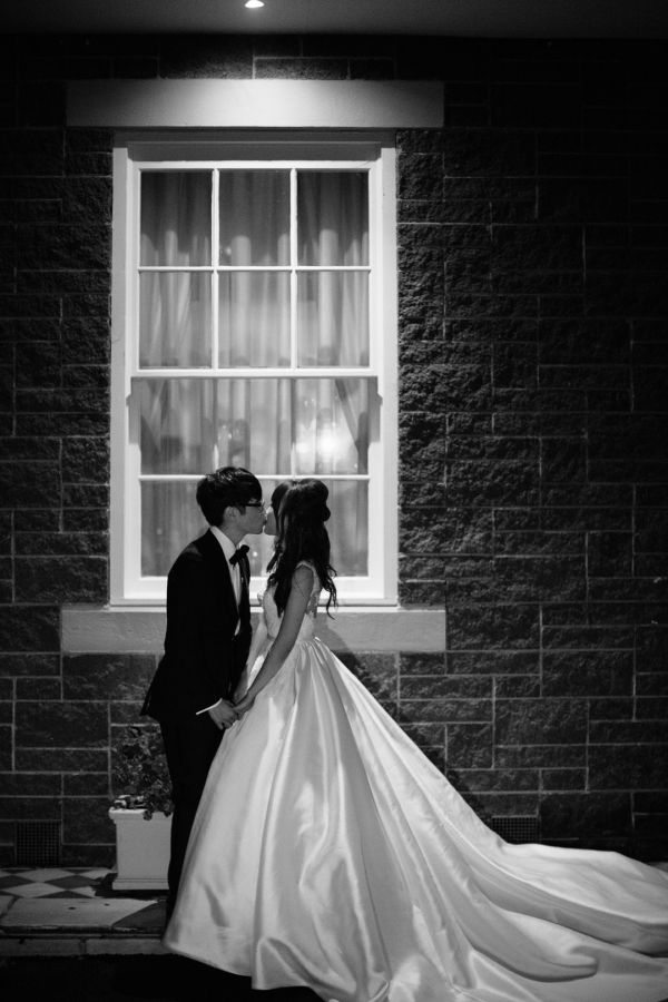 The couple's wedding day in Carlton, frame 163