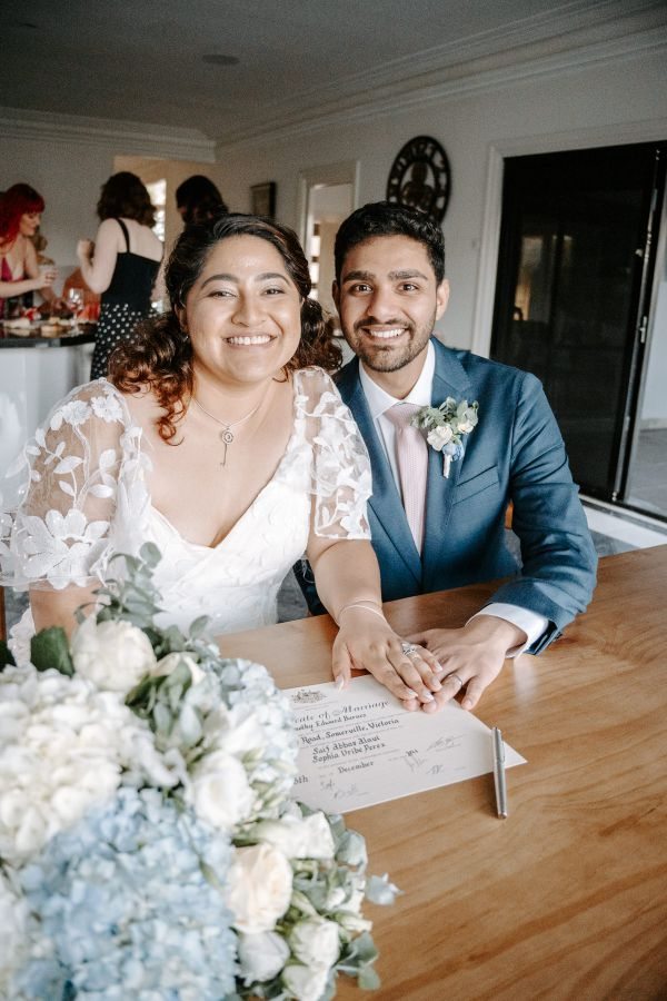 Saif and Sophia's wedding day in Mornington, frame 037