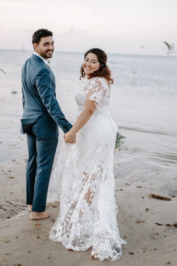 Mornington Beach wedding, Saif and Sophia, frame 050
