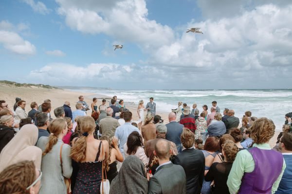 Wedding photograph 075 from Simone and Sam's day at St Andrews Beach Recreation Hall