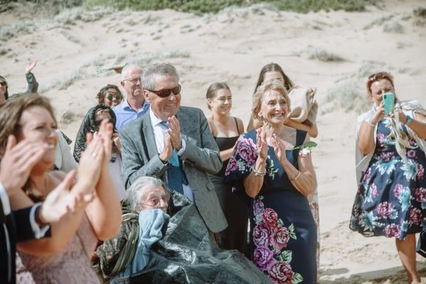 Wedding photograph 093 from Simone and Sam's day at St Andrews Beach Recreation Hall