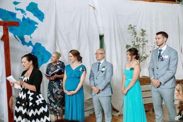 Simone and Sam's wedding day in St Andrews Beach, frame 115