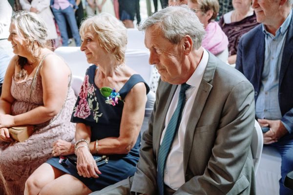 St Andrews Beach Recreation Hall wedding, Simone and Sam, frame 119