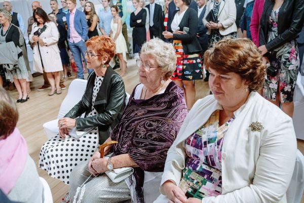 Simone and Sam's wedding day in St Andrews Beach, frame 121