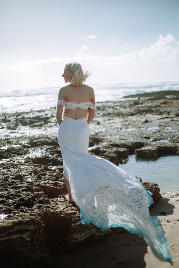St Andrews Beach Recreation Hall wedding, Simone and Sam, frame 227
