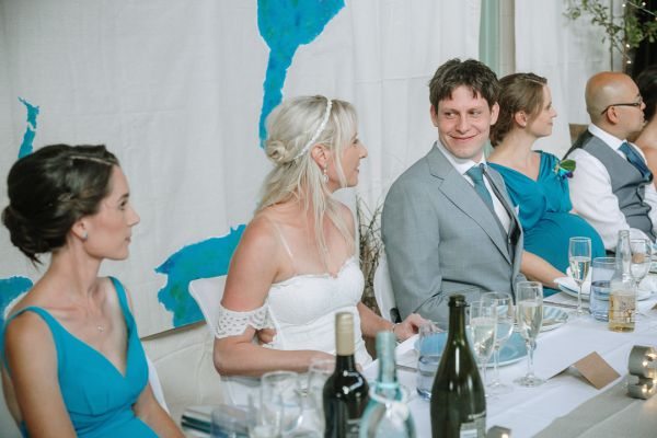 St Andrews Beach Recreation Hall wedding, Simone and Sam, frame 285
