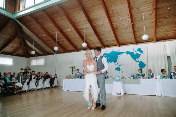 Simone and Sam's wedding day in St Andrews Beach, frame 305