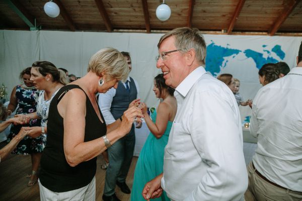 Simone and Sam's wedding day in St Andrews Beach, frame 329