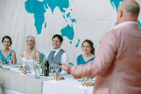 Simone and Sam's wedding day in St Andrews Beach, frame 350