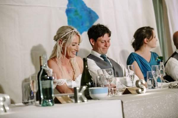 Simone and Sam's wedding day in St Andrews Beach, frame 385