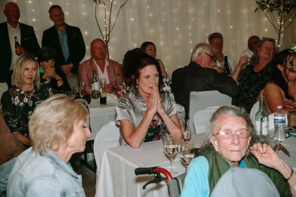 Simone and Sam's wedding day in St Andrews Beach, frame 388