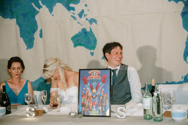 Simone and Sam's wedding day in St Andrews Beach, frame 394