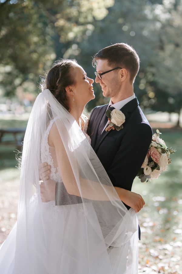 Monique and Daniel's wedding day in Crafers, frame 106