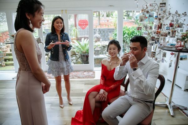Shermaine and Raj's wedding day in Montrose, frame 083