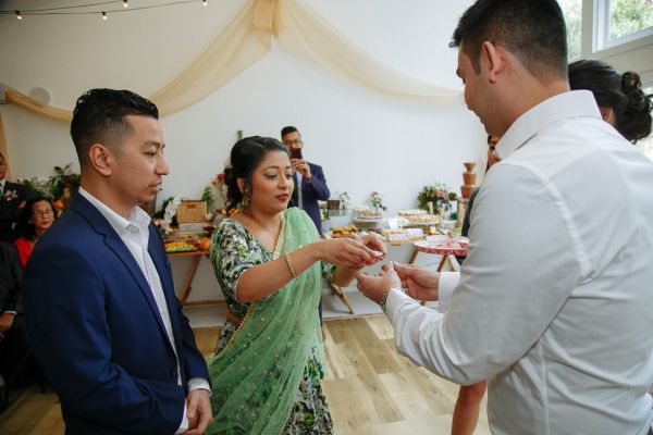 Shermaine and Raj's wedding day in Montrose, frame 139