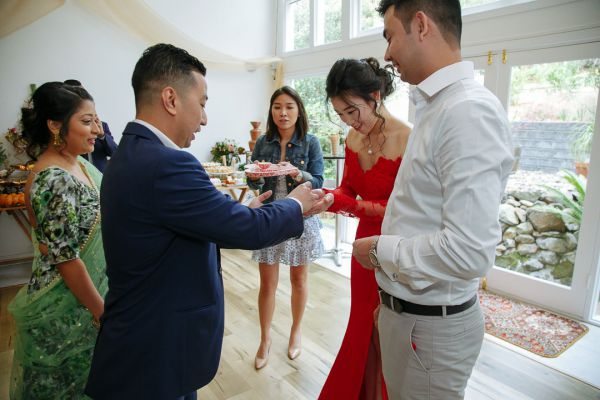 Shermaine and Raj's wedding day in Montrose, frame 140