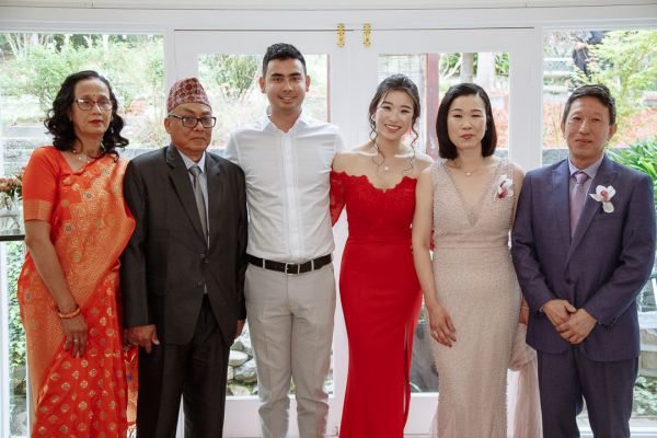 Shermaine and Raj's wedding day in Montrose, frame 145