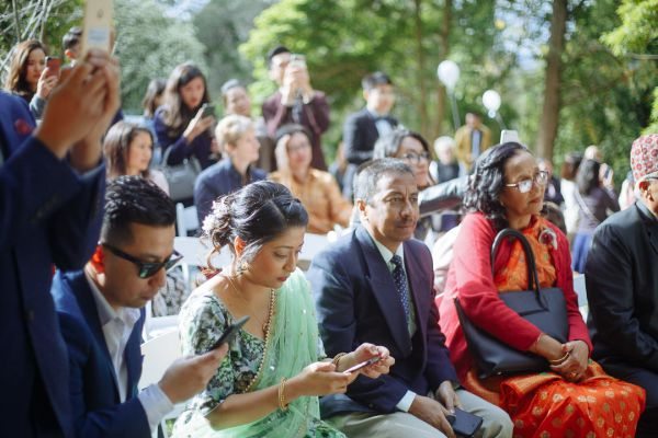 Shermaine and Raj's wedding day in Montrose, frame 204