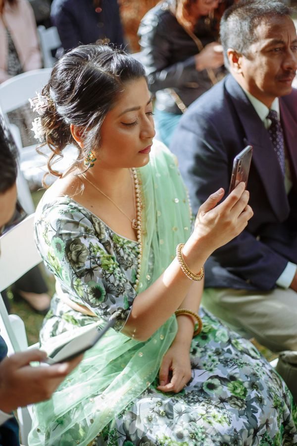 Shermaine and Raj's wedding day in Montrose, frame 205