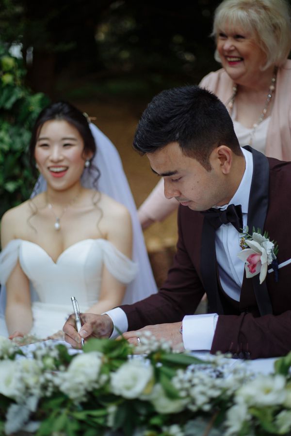 Shermaine and Raj's wedding day in Montrose, frame 263