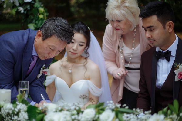 Shermaine and Raj's wedding day in Montrose, frame 264