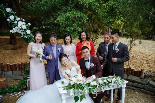 Shermaine and Raj's wedding day in Montrose, frame 275