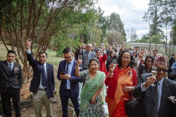 Shermaine and Raj's wedding day in Montrose, frame 286