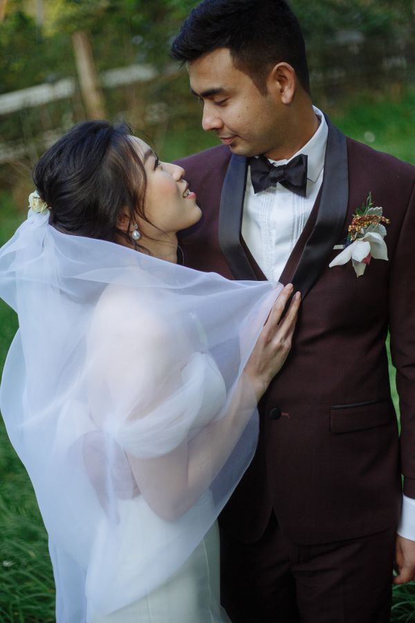 Shermaine and Raj's wedding day in Montrose, frame 339