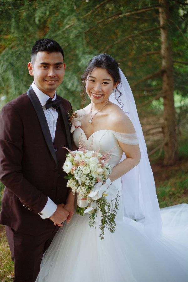 Shermaine and Raj's wedding day in Montrose, frame 345