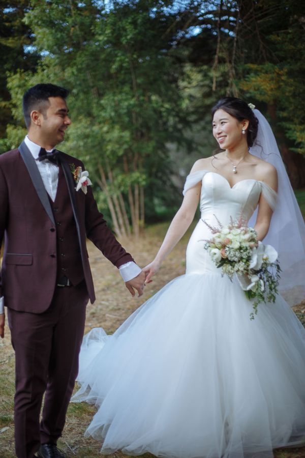 Shermaine and Raj's wedding day in Montrose, frame 348