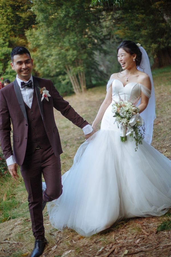 Shermaine and Raj's wedding day in Montrose, frame 350