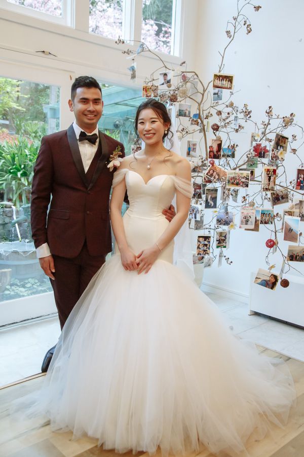Shermaine and Raj's wedding day in Montrose, frame 355