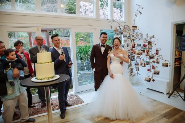 Shermaine and Raj's wedding day in Montrose, frame 361