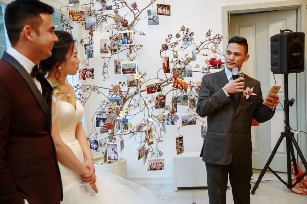 Shermaine and Raj's wedding day in Montrose, frame 387