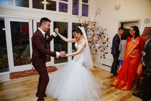Shermaine and Raj's wedding day in Montrose, frame 412