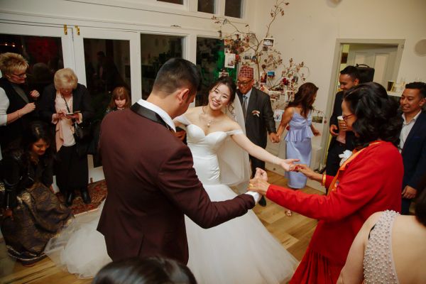 Shermaine and Raj's wedding day in Montrose, frame 422