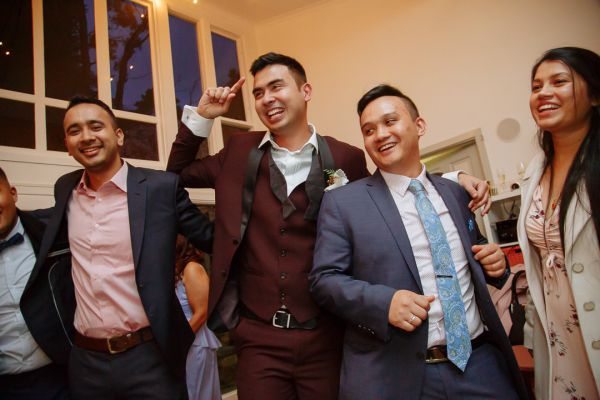 Shermaine and Raj's wedding day in Montrose, frame 425