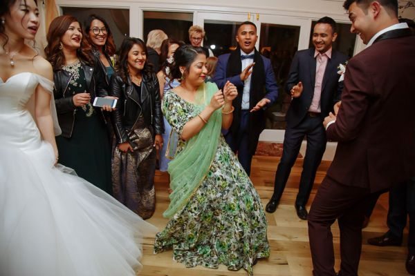 Shermaine and Raj's wedding day in Montrose, frame 427