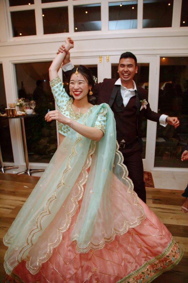Shermaine and Raj's wedding day in Montrose, frame 448