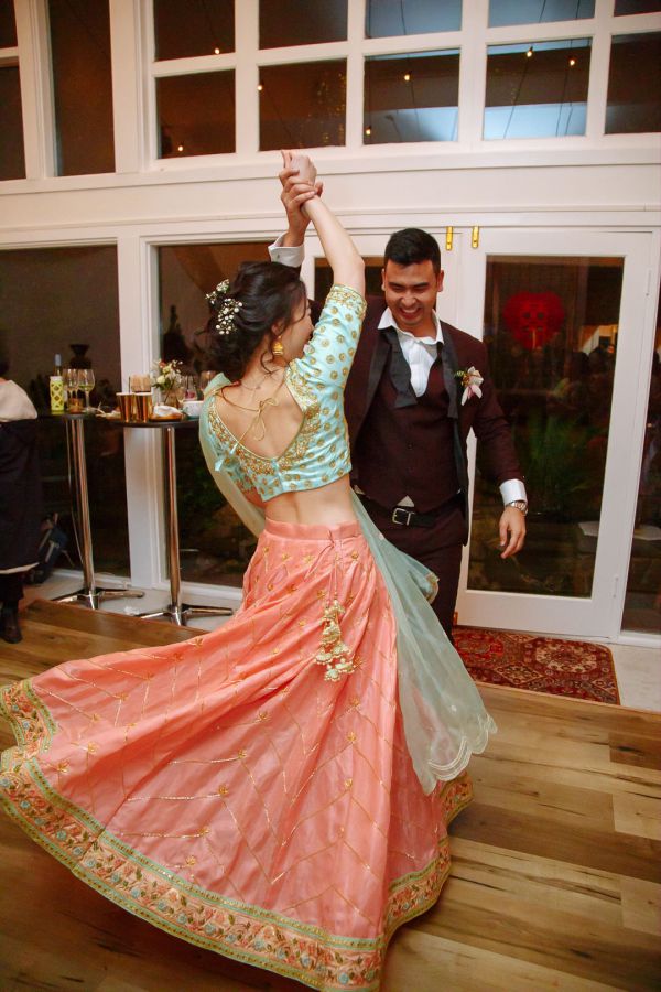 Shermaine and Raj's wedding day in Montrose, frame 450