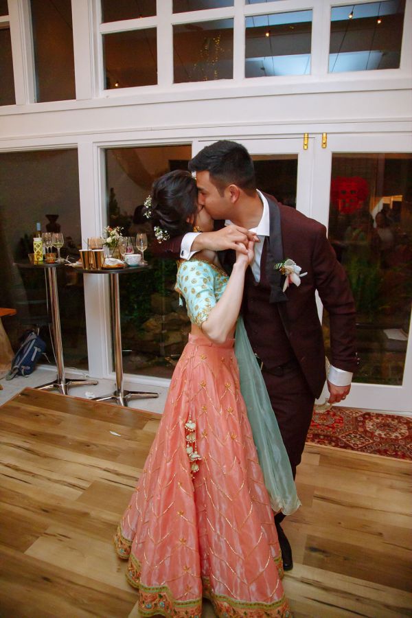 Shermaine and Raj's wedding day in Montrose, frame 451