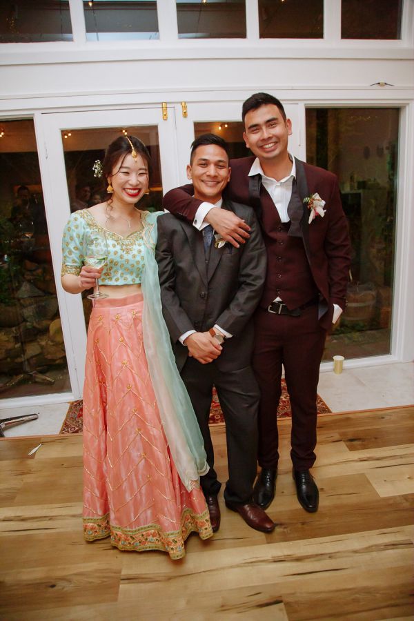 Shermaine and Raj's wedding day in Montrose, frame 458