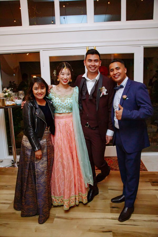 Shermaine and Raj's wedding day in Montrose, frame 461