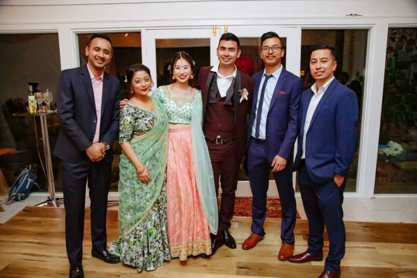 Shermaine and Raj's wedding day in Montrose, frame 462