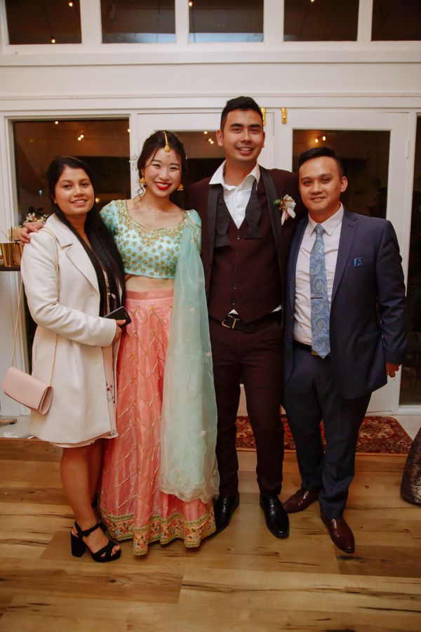 Shermaine and Raj's wedding day in Montrose, frame 469