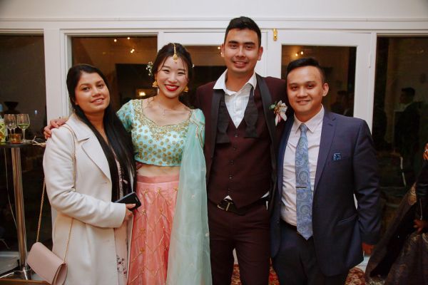 Shermaine and Raj's wedding day in Montrose, frame 471