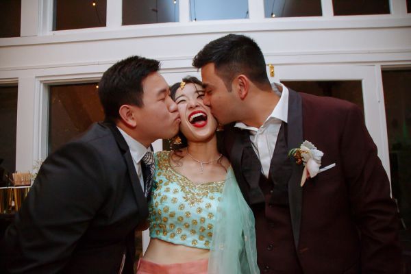 Shermaine and Raj's wedding day in Montrose, frame 474
