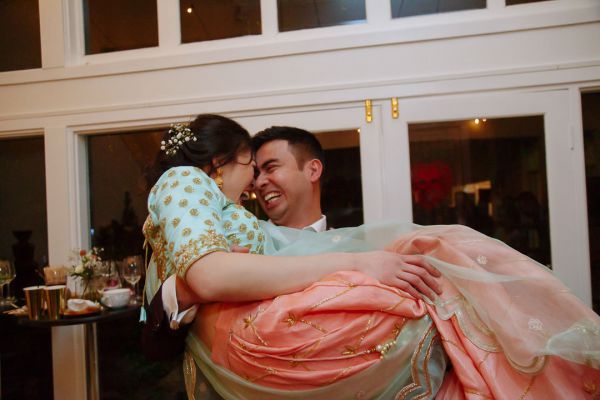 Shermaine and Raj's wedding day in Montrose, frame 477